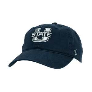 Navy Utah State Shimmer Women's Hat Cap